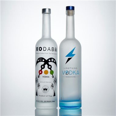 Fagyasztott italos üveg